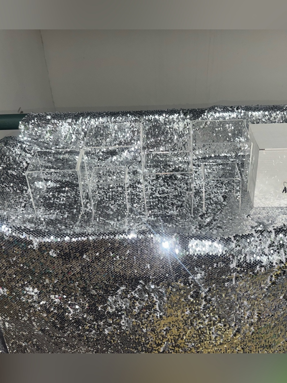 6-Piece Clear Acrylic Display Riser Set - Picture 3 of 5
